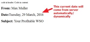 Date script ,show date