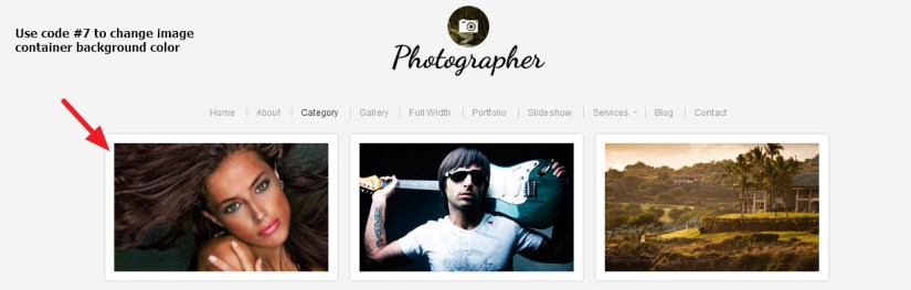 Photographer  By  Organic  Themes  archive  page  Modifications