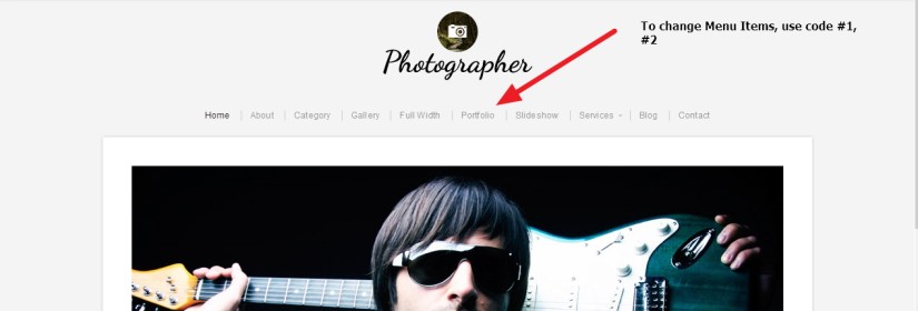 Photographer By Organic Themes Modifications