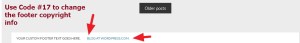theme attache by press75 footer copyright info modifications