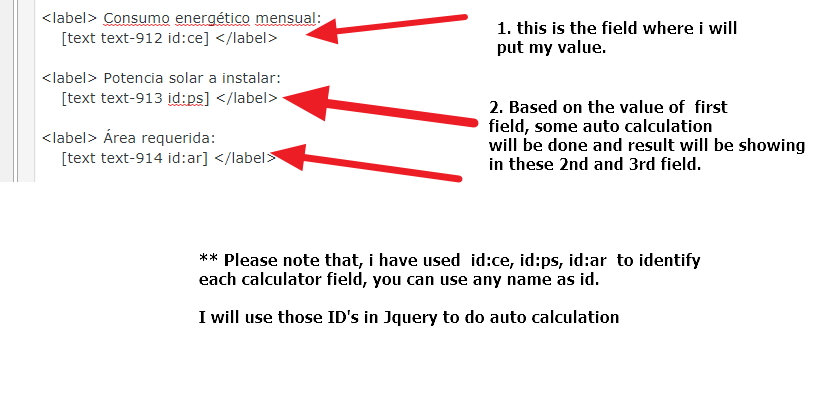 calculator field in contact form 7
