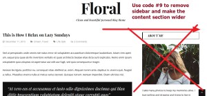 Floral theme by eLightUp full width single post