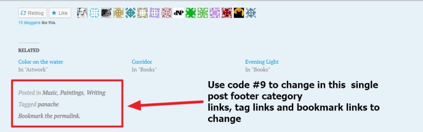 pictorico by automattic single post category links tag links and bookmark links to change