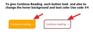 Continue Reading button button look and text and hover background and color change