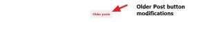 photos theme by automattic Older Post button modifications