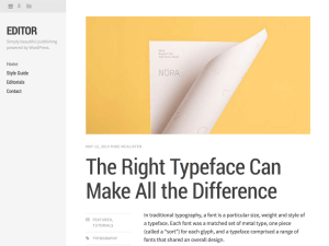 theme Editor by array demo