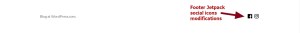 theme business by automattic footer jetpack social icons modification