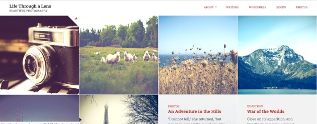 Lens By Pro Theme Design screenshot