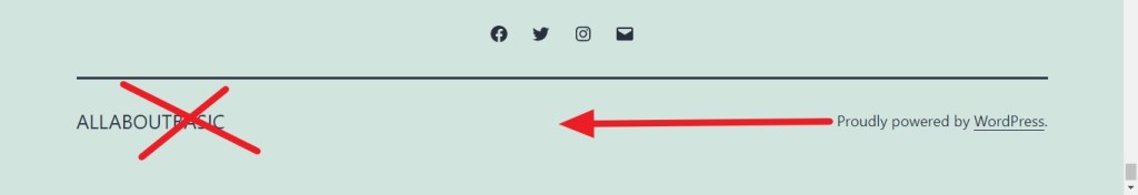 wordpress theme twenty twenty-one powered by centered