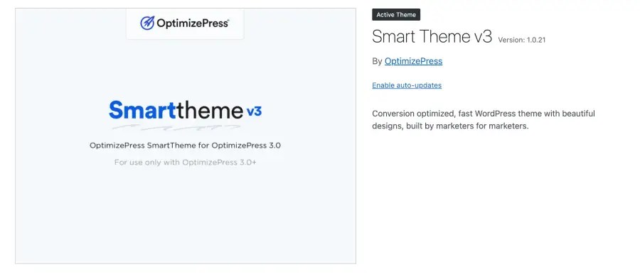Smart Theme V3 by Optimizepress